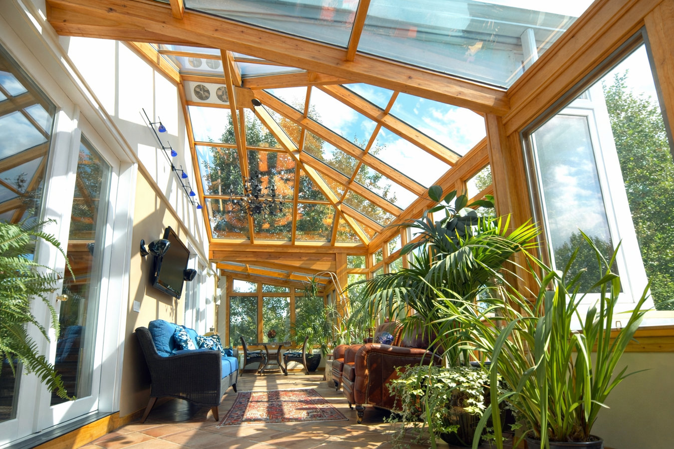 Solarium installation